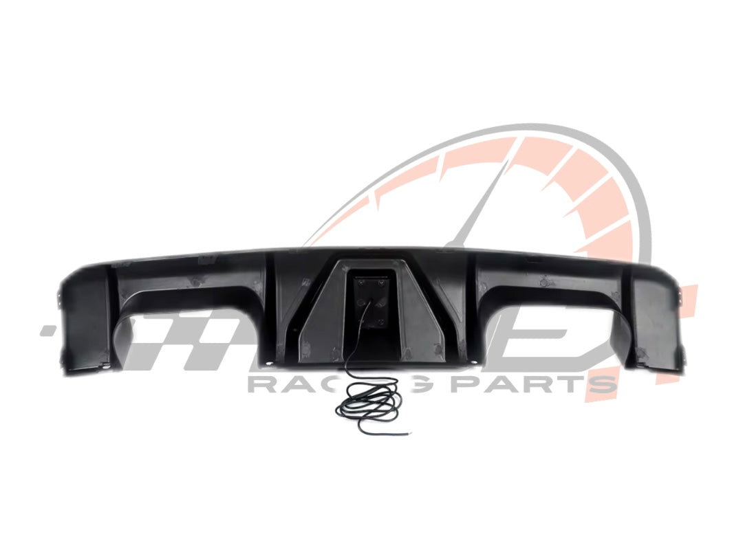 Diffusore Posteriore M Performance Sto a led per Bmw M3 G80 M4 G82 Nero lucido (21-24)