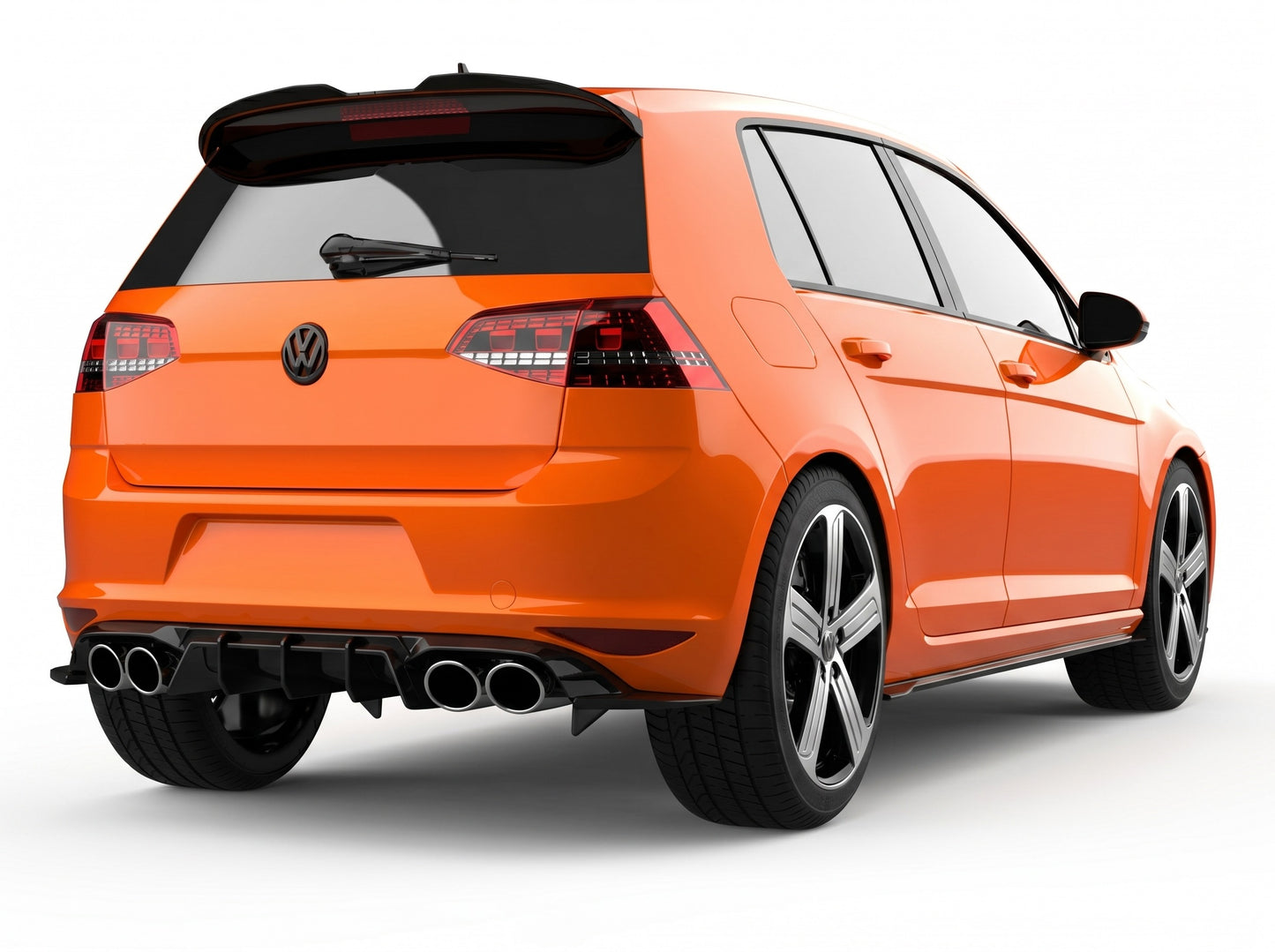 APEX DESIGN - Spoiler tetto posteriore per Volkswagen Golf MK7 MK7.5 R/R-Line/GTI (2017–2020)