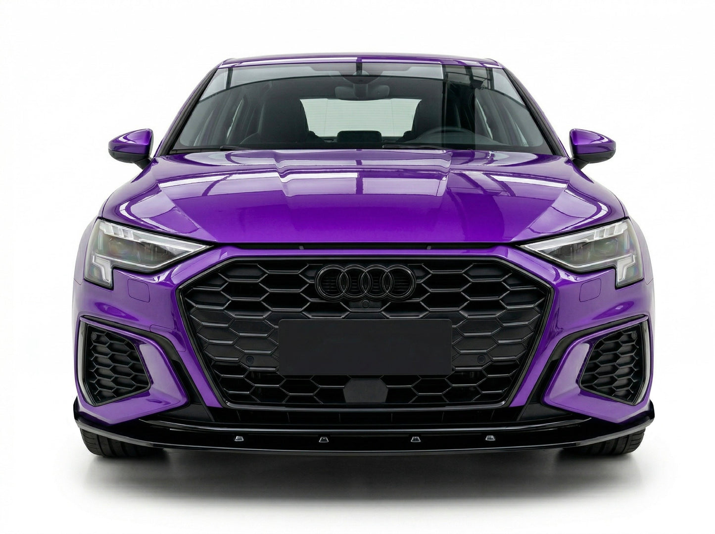 Lama Spoiler Paraurti Anteriore Per Audi A3 S3 S-line 8Y (20-24)