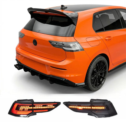 Coppia Fanali Posteriori Dinamici IQ light Fumè per Golf Mk8