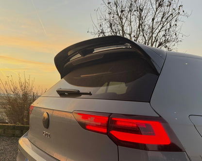 Spoiler Clubsport Posteriore per VW Golf MK8 Nero lucido
