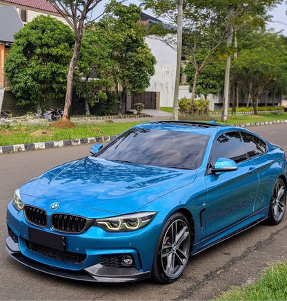 Lama Spoiler Paraurti Anteriore Per Bmw 4 F32 F33 F36 Msport (13-20)