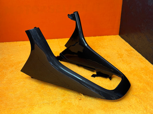 Copertura pannello Del Cambio Console Centrale in Carbon Look per VW Golf MK6
