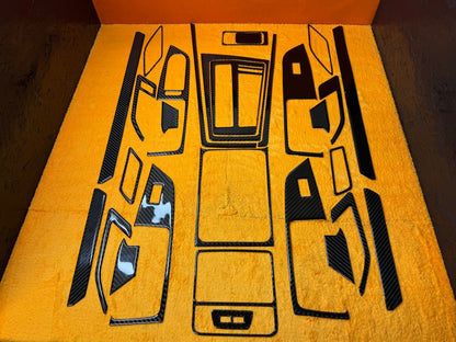 Kit Interno Completo in Real Carbon Fiber per VW Golf MK8