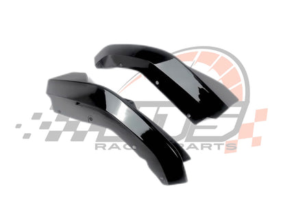 Splitter Diffusore Posteriore Per Bmw M3 G80 Carbon look/Nero lucido