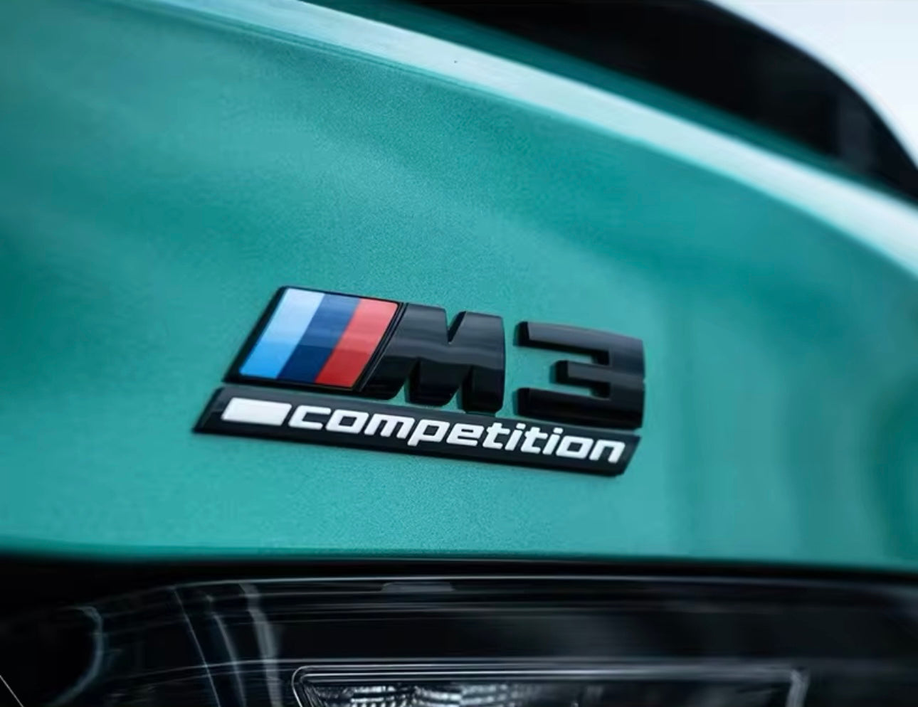 Badge M Competition Posteriore per Bmw 1 2 3 4 5