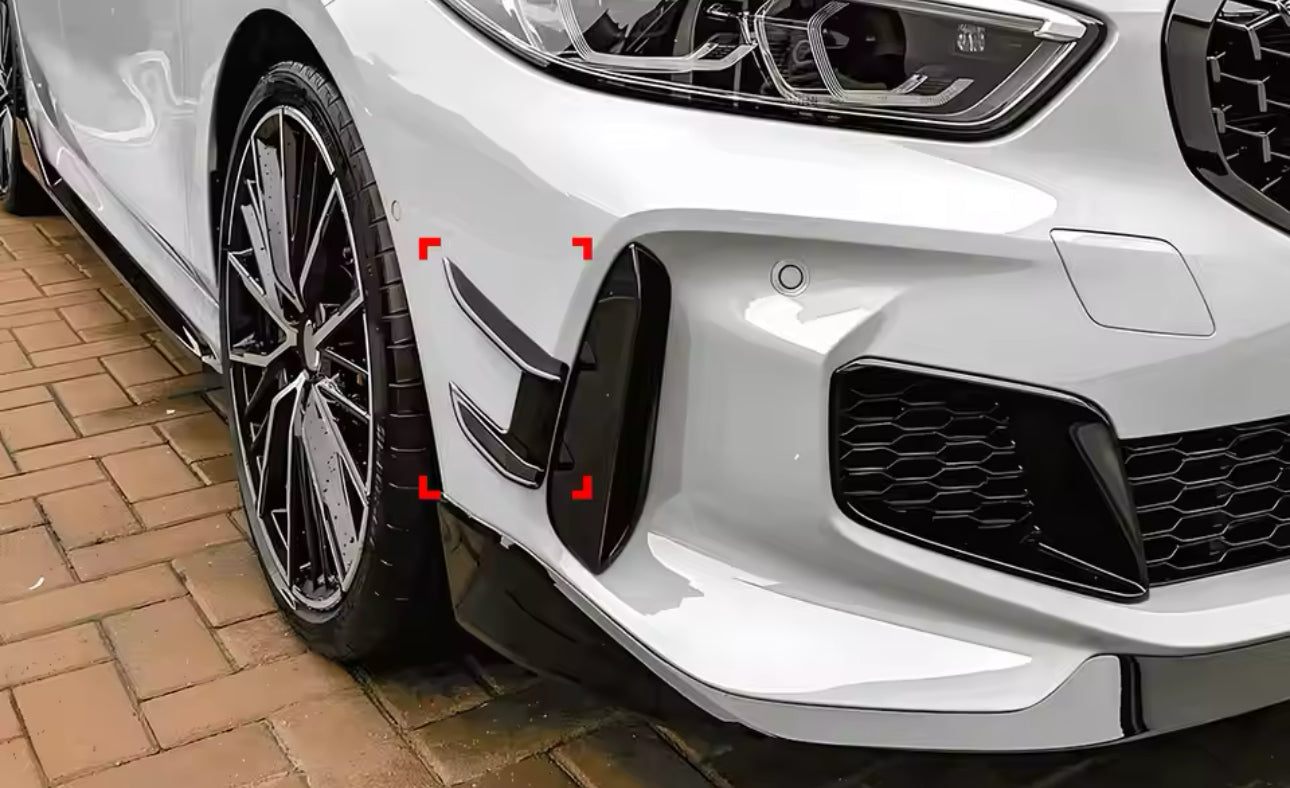 Front Lip Laterali per Paraurti Anteriore Bmw 1 F40 (20-24)