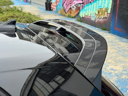 Spoiler Clubsport Posteriore Real Carbon Fiber per VW Golf MK8