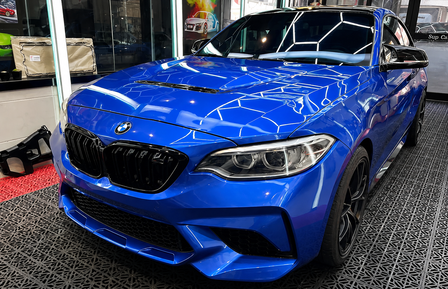 Cofano motore CS look per Bmw 1 F20 F21 e Bmw 2 F22 F23 M2 F87