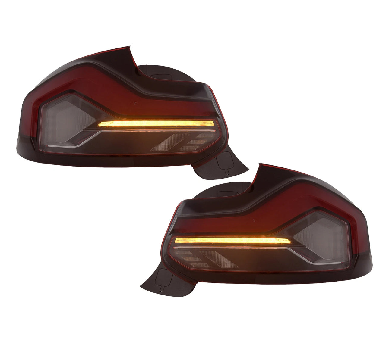 Coppia Fanali Posteriori Dinamici Full Led Fumè per Bmw 2 F22 F23 M2 F87