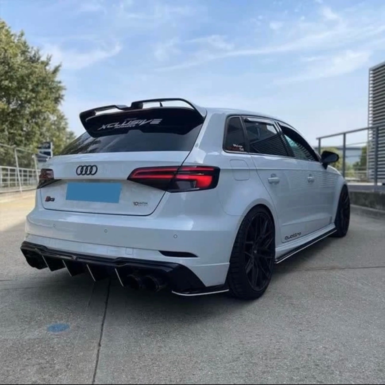 Spoiler Posteriore per AUDI A3 S3 RS3 8V (13-20)