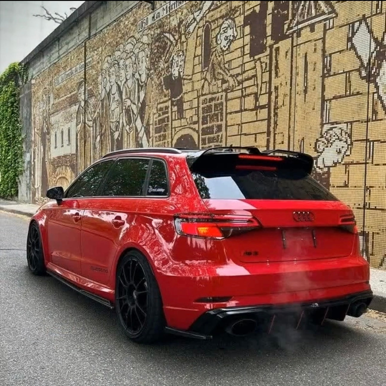 Spoiler Posteriore per AUDI A3 S3 RS3 8V (13-20)