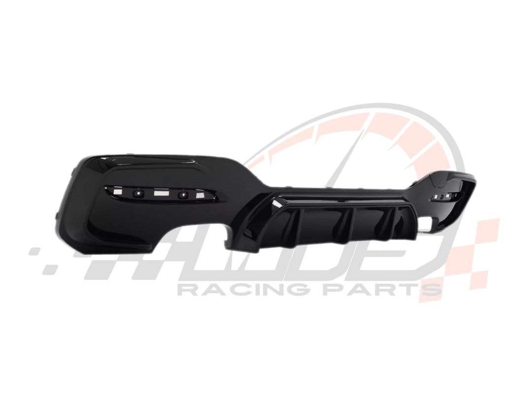 Diffusore Posteriore Stile M per Bmw Serie 1 F20 F21 Nero lucido (15-19)