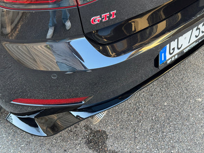 Diffusore Posteriore TCR Look Doppia uscita per Volkswagen Golf MK7.5 GTI (17-20)