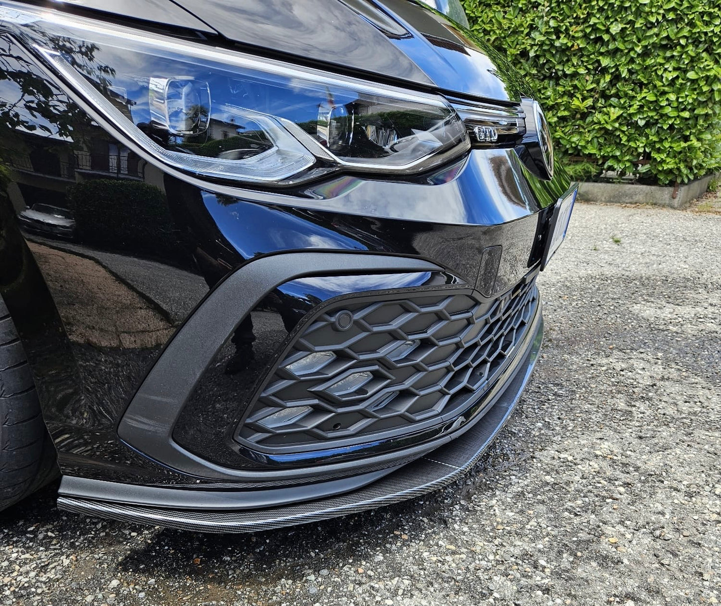Lama Spoiler Paraurti Anteriore Per Golf Mk8 8 GTI GTD R R-Line