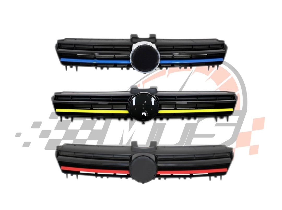 Griglia centrale per VW Golf MK7 GTI Rline Look (vari colori)
