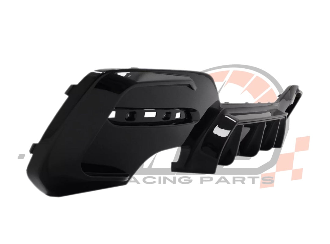 Diffusore Posteriore Stile M per Bmw Serie 1 F20 F21 Nero lucido (15-19)