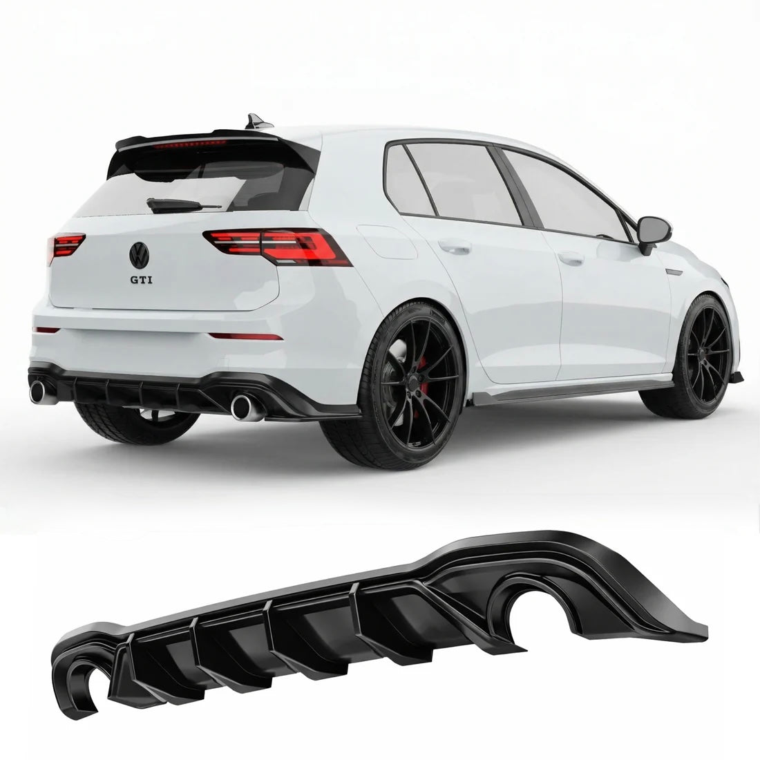 APEX - Diffusore posteriore per Volkswagen Golf GTI MK8 (2020–2024)