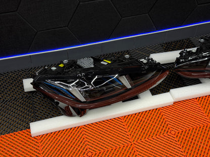 Coppia Fanali Anteriori DRL Full Led per Bmw G22 G82 G80 M3 M4