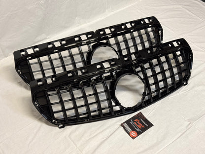 Griglia Panamericana Mercedes Classe A W176 Nero Lucido