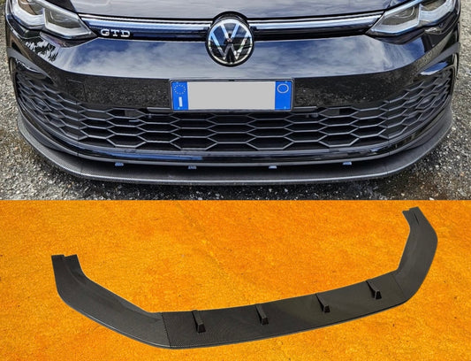 Lama Spoiler Paraurti Anteriore Per Golf Mk8 8 GTI GTD R R-Line