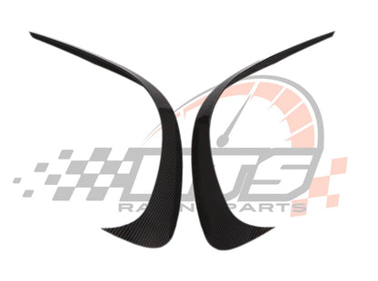 Front lip Paraurti Anteriore Per Mercedes Classe C W206 Nero lucido/Carbon look (21-24)
