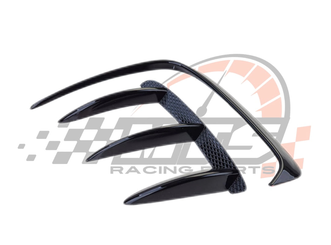 Rear lip Paraurti Posteriore Per Mercedes Classe A W176 Carbon look/Nero lucido (13-18)
