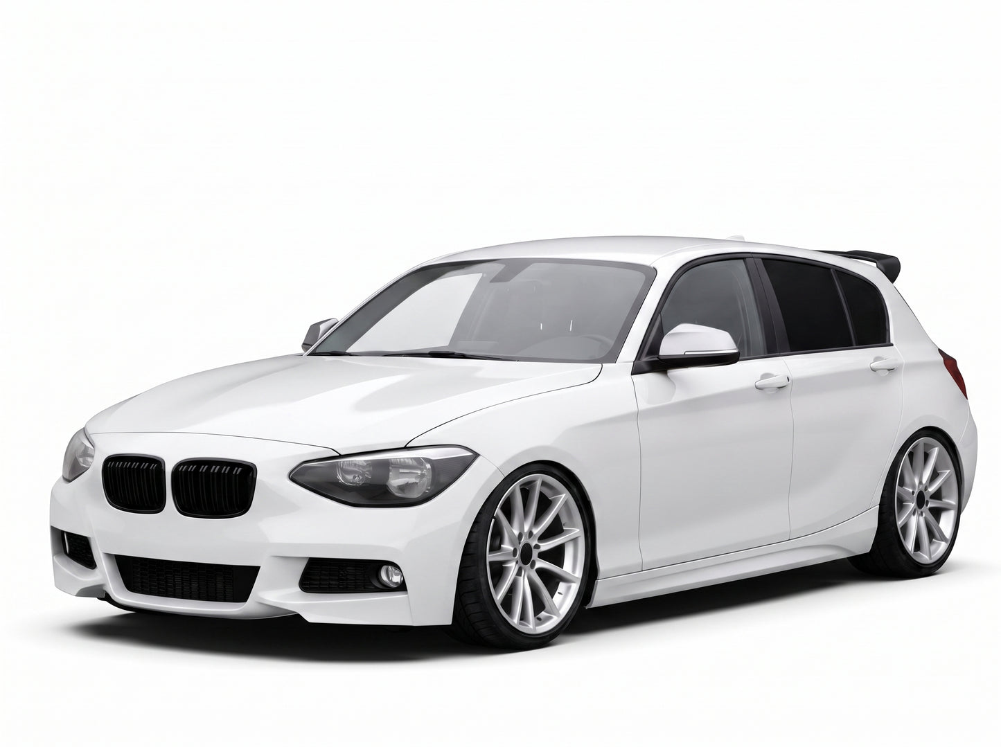 Griglia anteriore per BMW Serie 1 F20 F21 Nero Lucido (2011-2014)