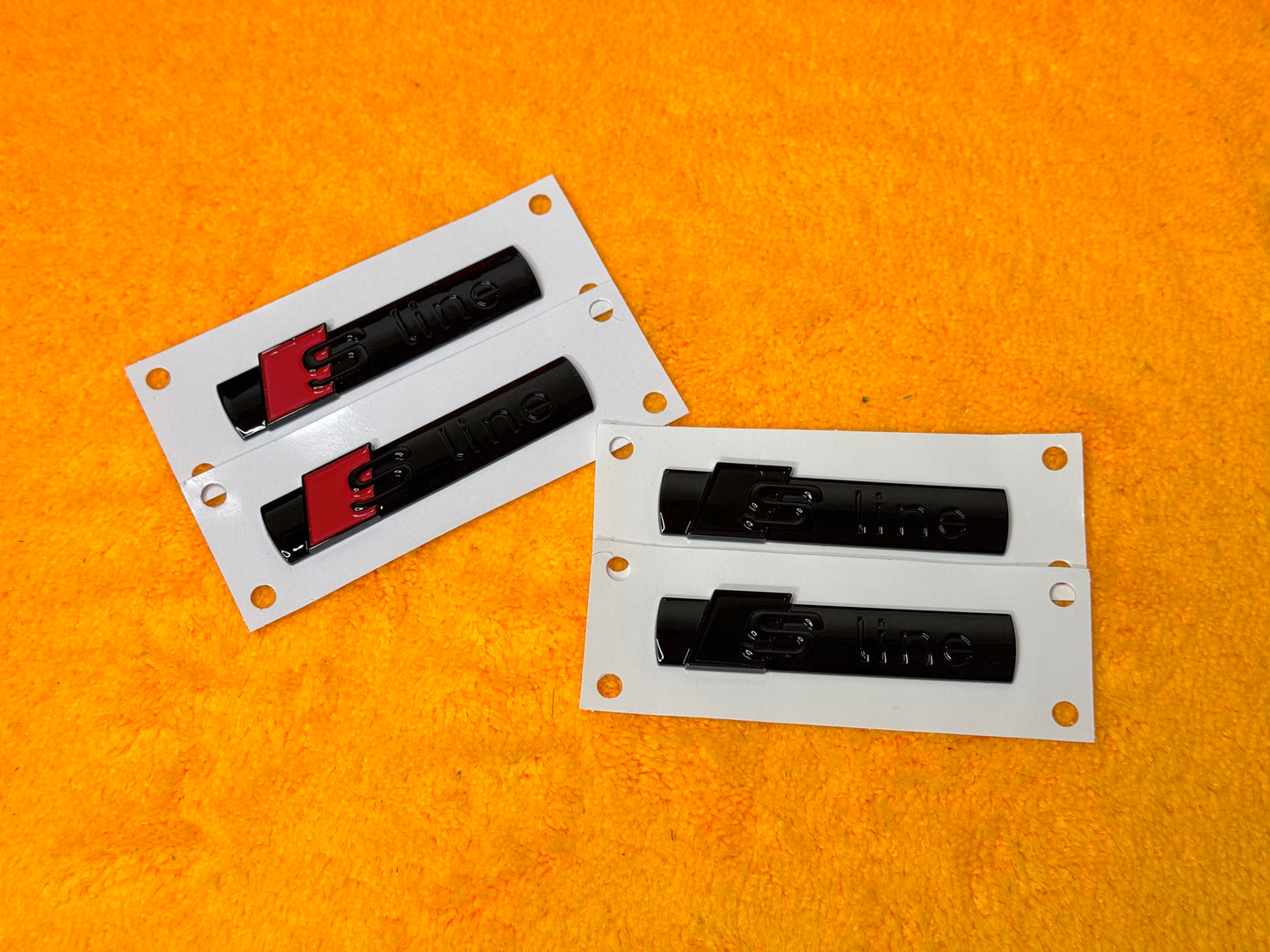 Badge S-LINE per Modelli Audi 2pz (vari colori)