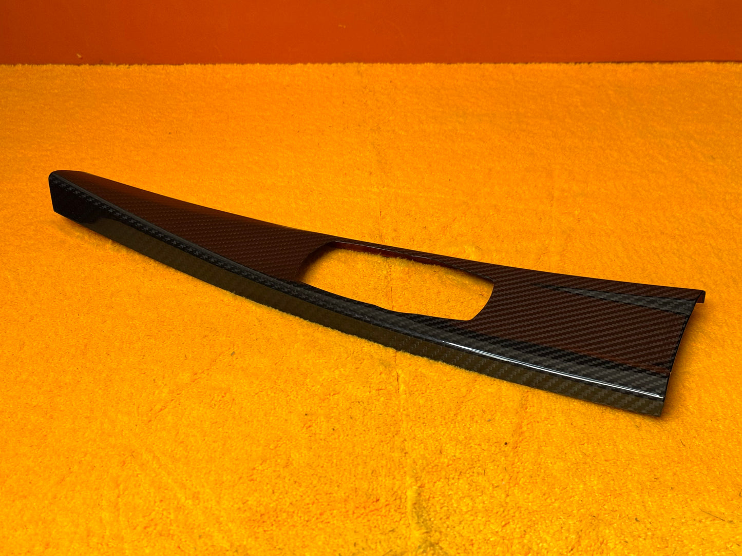 Copertura Console Centrale Real Carbon Fiber per Bmw serie 3 4