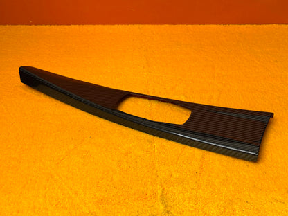 Copertura Console Centrale Real Carbon Fiber per Bmw serie 3 4