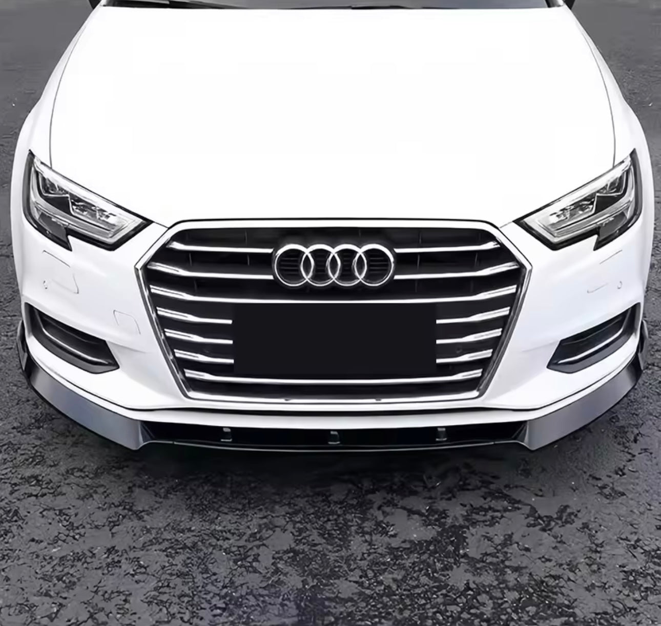 Lama Spoiler Paraurti Anteriore Per Audi A3 8V Standard (17-20)