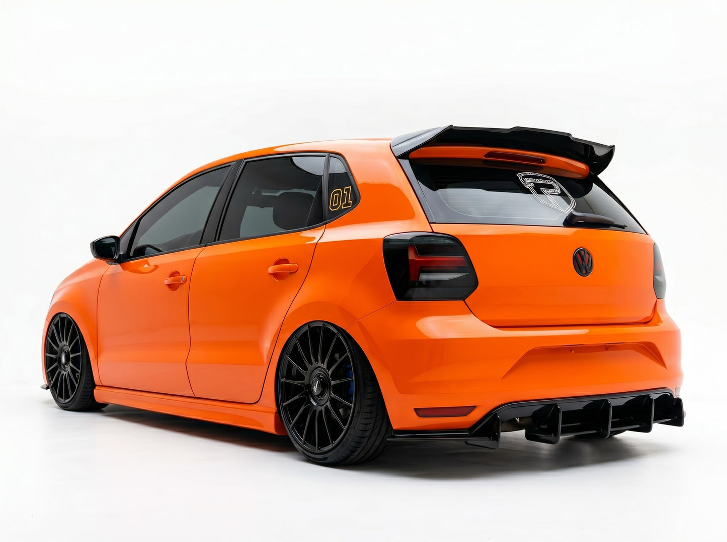 Fanali posteriori Full Led Fumè per Volkswagen Polo MK5 6R 6C (2011-2017)
