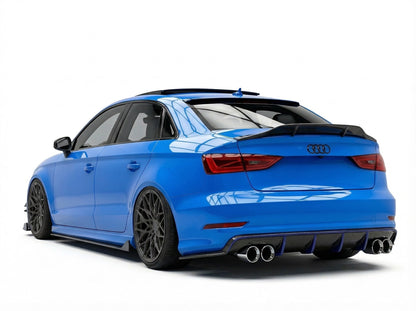 Spoiler Posteriore per AUDI A3 S3 RS3 8V Sedan (13-20)