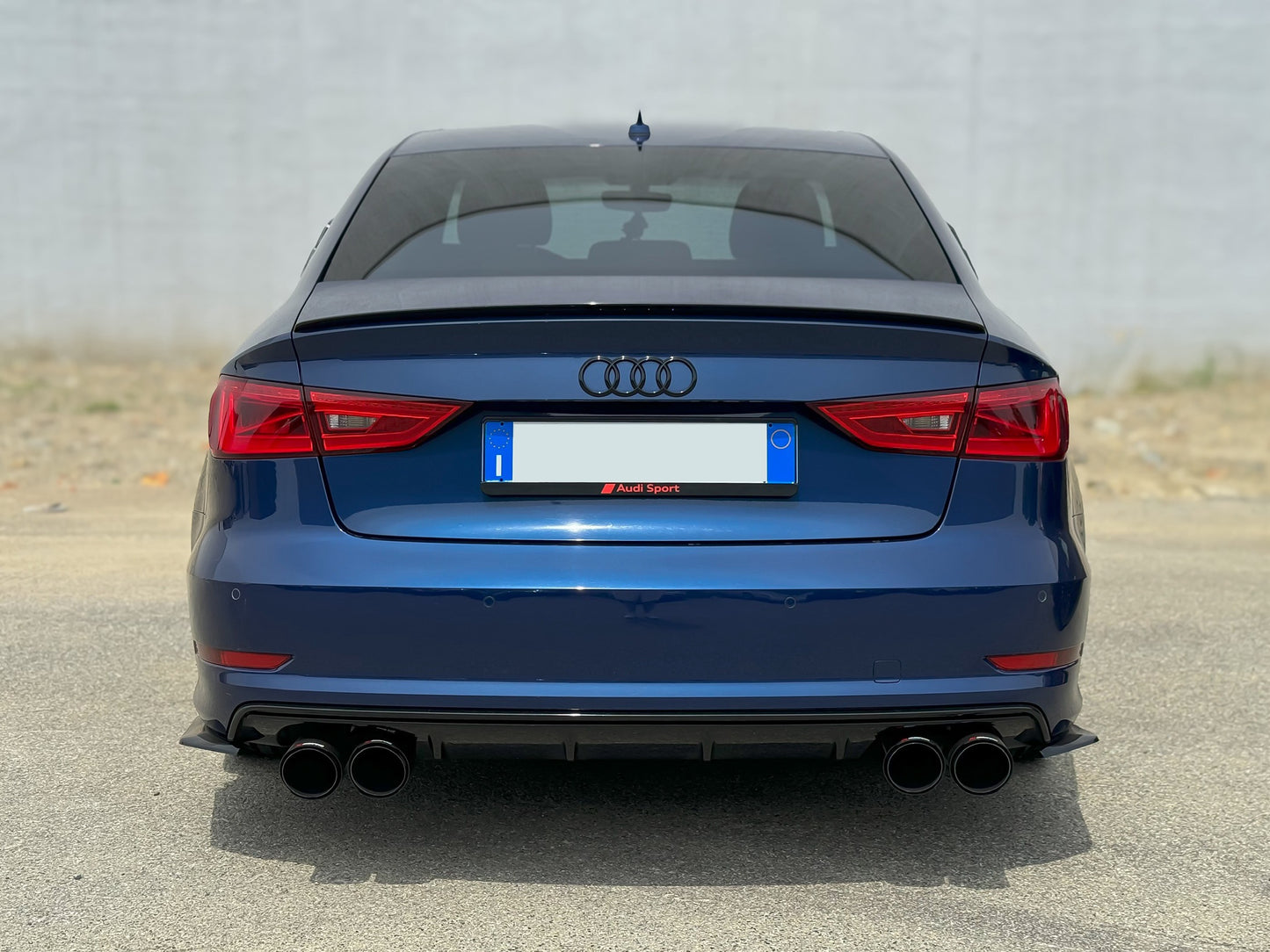 Spoiler Posteriore per AUDI A3 S3 RS3 8V Sedan (13-20)