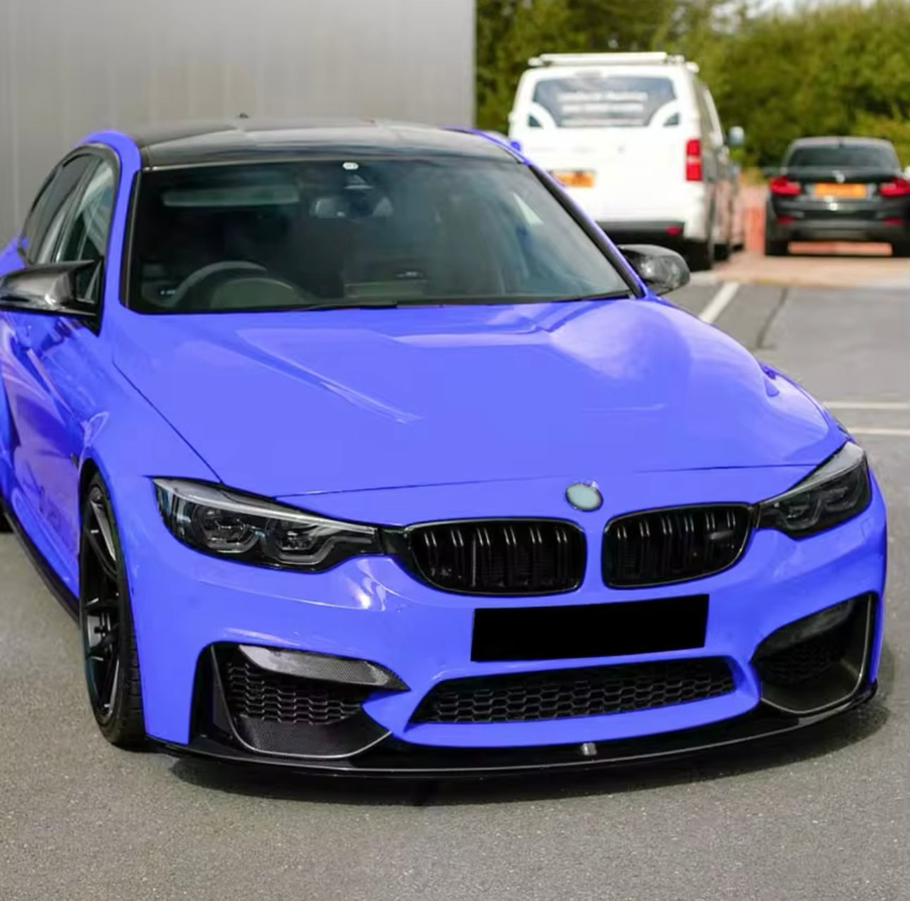 Lama Spoiler Paraurti Anteriore Per Bmw M3 F80 M4 F82 (14-20)