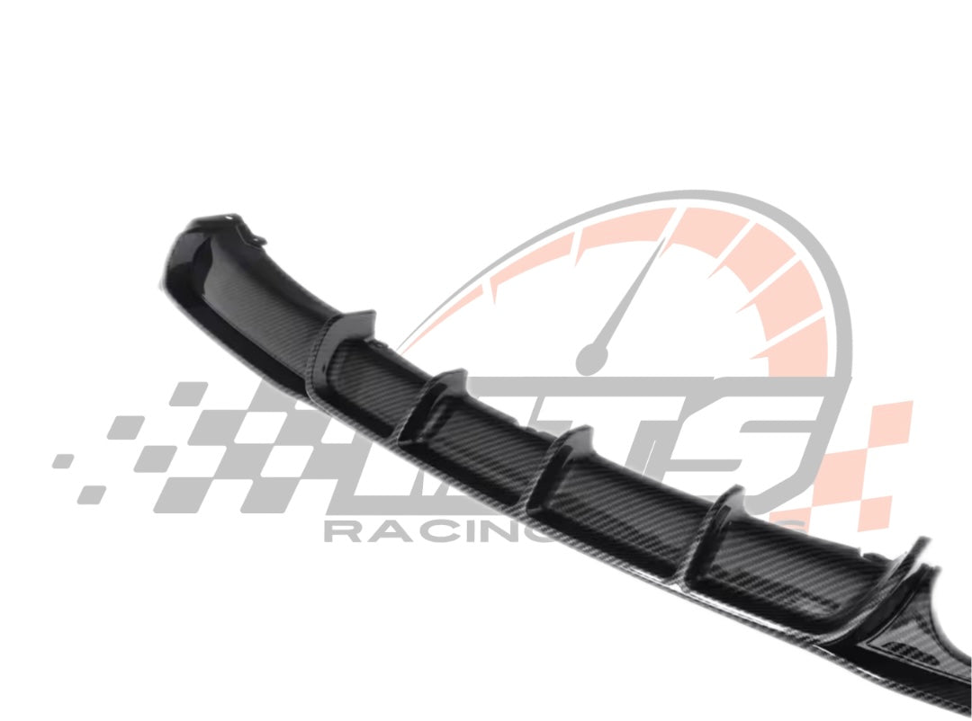 Diffusore Posteriore Stile M per Bmw Serie 3 F30 F31 F35 Carbon look/Nero lucido (12-20)