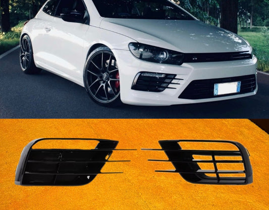 Giglia Paraurti Anteriore Fendinebbia per VW Scirocco MK4 R