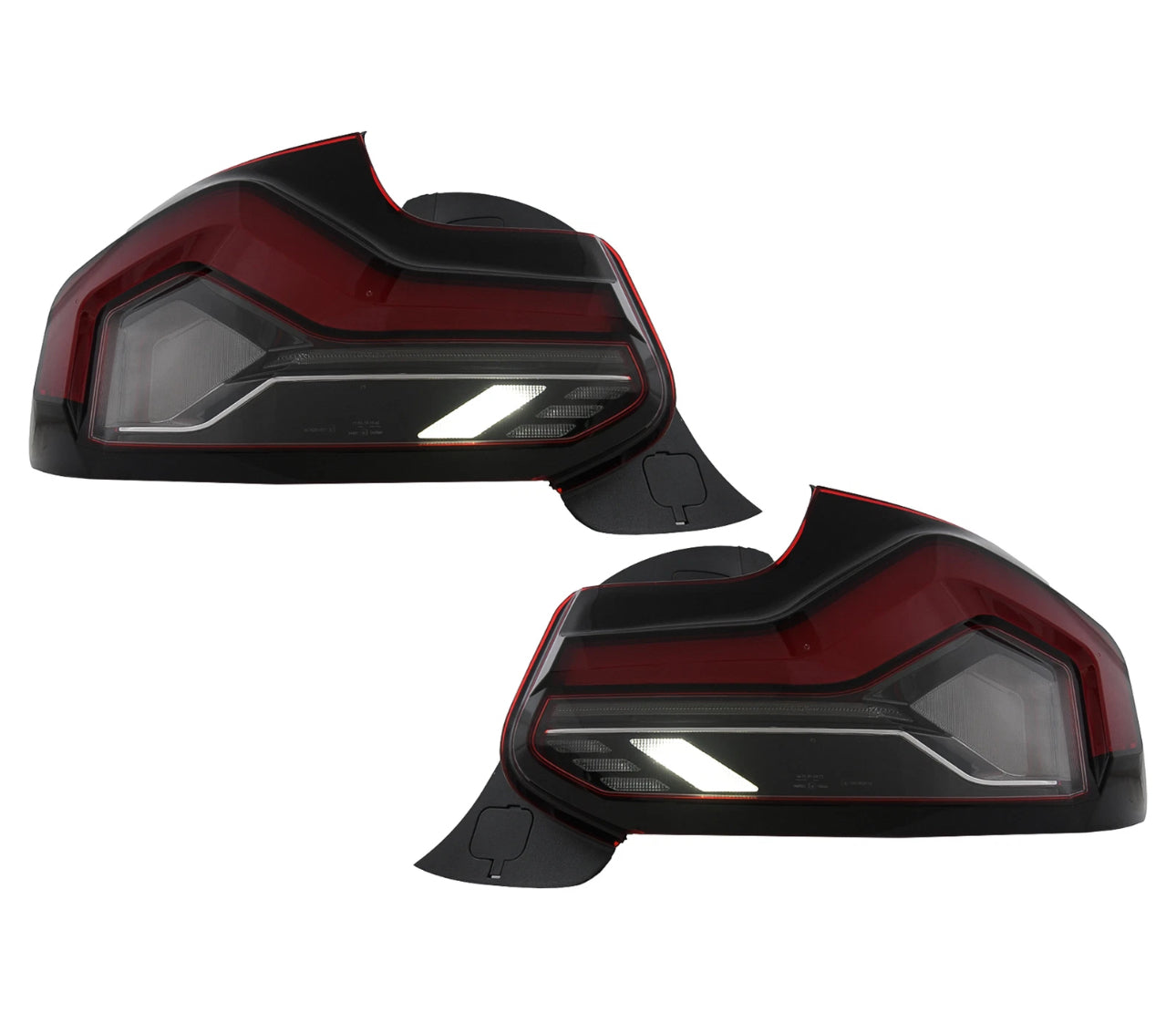 Coppia Fanali Posteriori Dinamici Full Led Fumè per Bmw 2 F22 F23 M2 F87