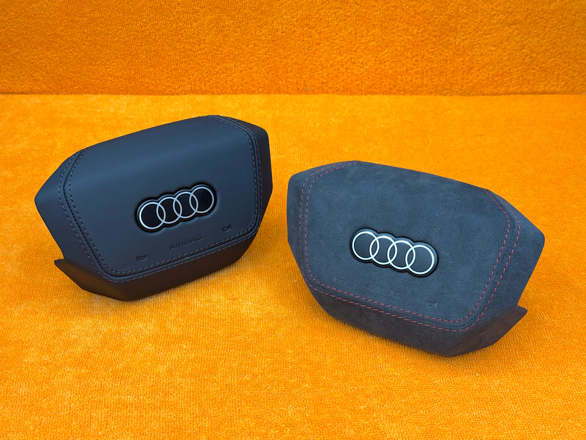 Cover Airbag Personalizzata Audi A3 8.5Y / A5 B10 / A6 C9 – Pelle / Alcantara (Configuralo)