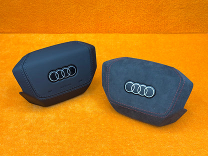 Cover Airbag Personalizzata Audi A3 8.5Y / A5 B10 / A6 C9 – Pelle / Alcantara (Configuralo)