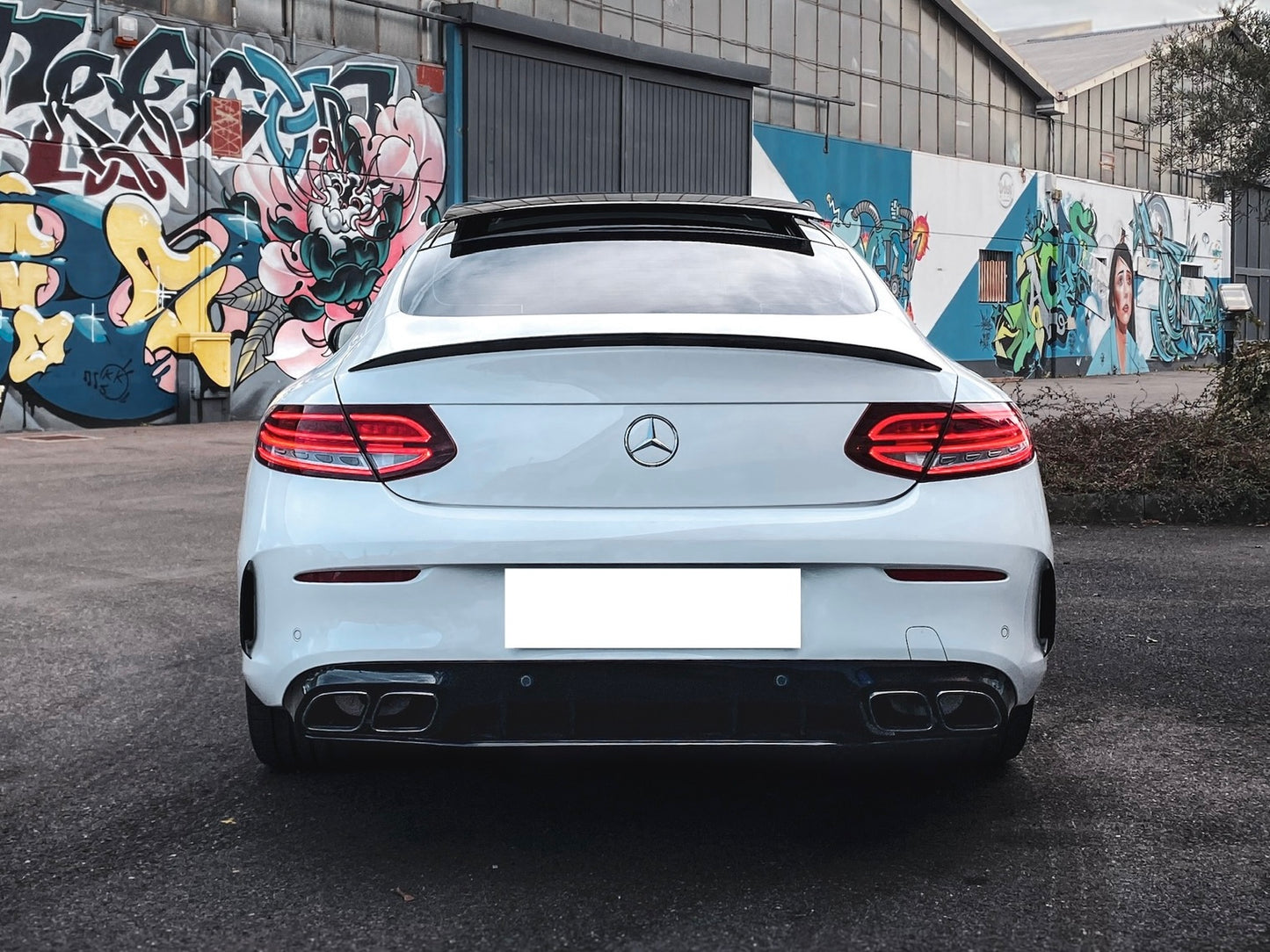 Spoiler Posteriore per Mercedes Classe C W205 Coupè (14-21)