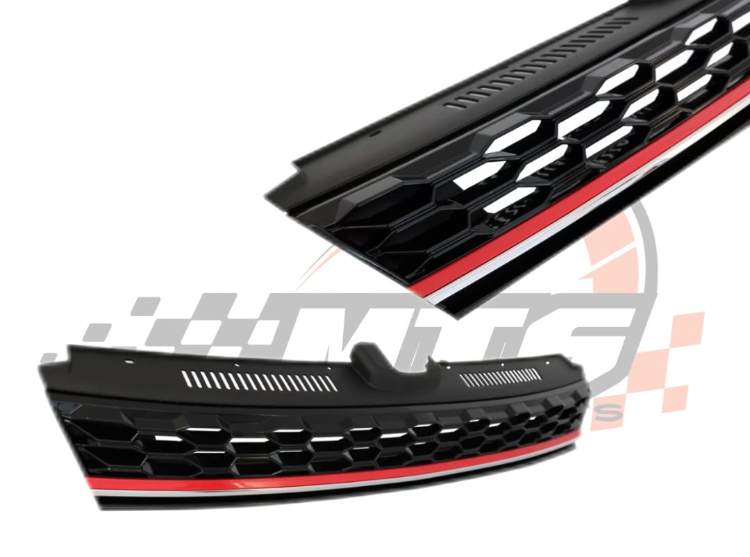 Griglia centrale senza baderna per VW Golf MK7.5 GTI Look (vari colori)