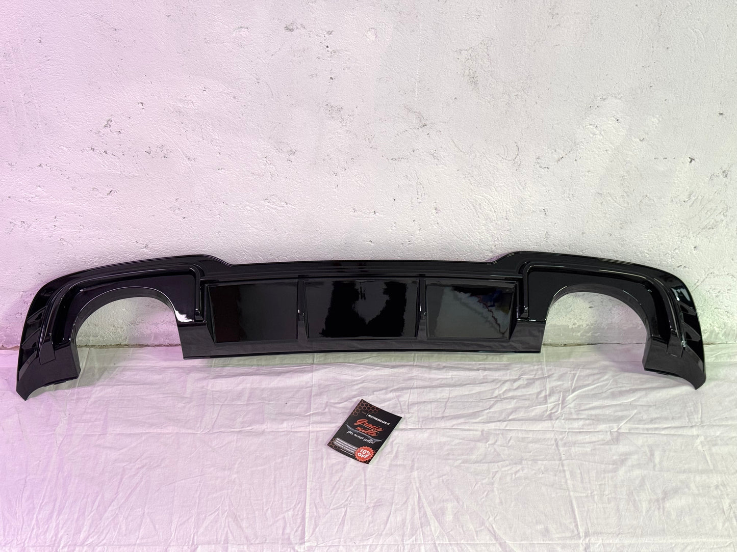 Diffusore Posteriore Doppia uscita per Audi A3 8V Sline S3(17-20)