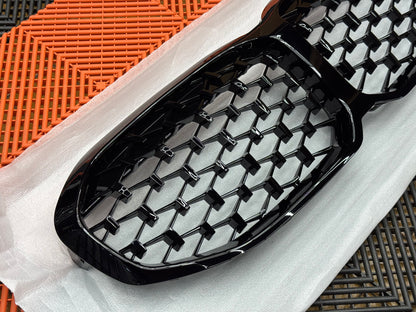 Griglia Anteriore M Look per BMW Serie 1 F40 F41 Nero Lucido (19-26)