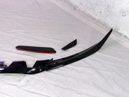 Front lip Paraurti Anteriore Per Mercedes Classe A W177 Nero lucido (18-23)