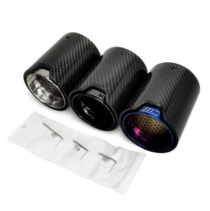 Terminale Singolo Scarico stile Msport Auto Universale