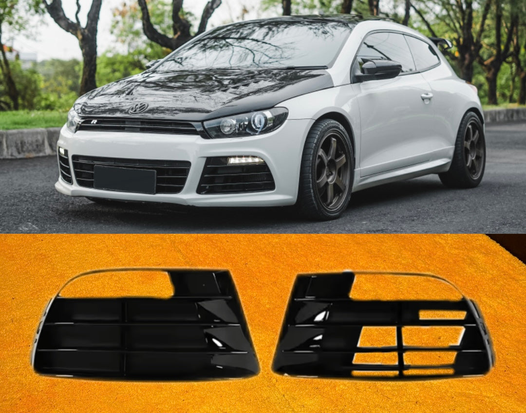 Giglia Paraurti Anteriore Fendinebbia per VW Scirocco MK3 R