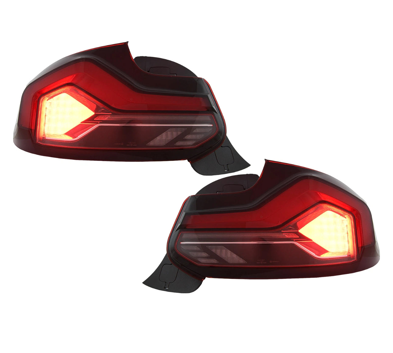 Coppia Fanali Posteriori Dinamici Full Led Fumè per Bmw 2 F22 F23 M2 F87