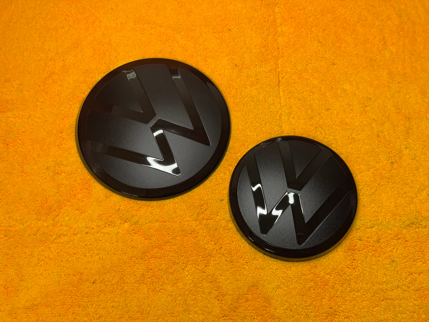 Coppia Cover Logo VW POLO MK6 (ACC)